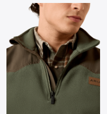 Ariat Basic Fleece Pullover in Thyme Desert (Men's)