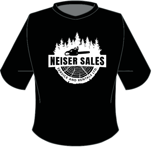 Neiser Sales Original Logo T-Shirt in Black