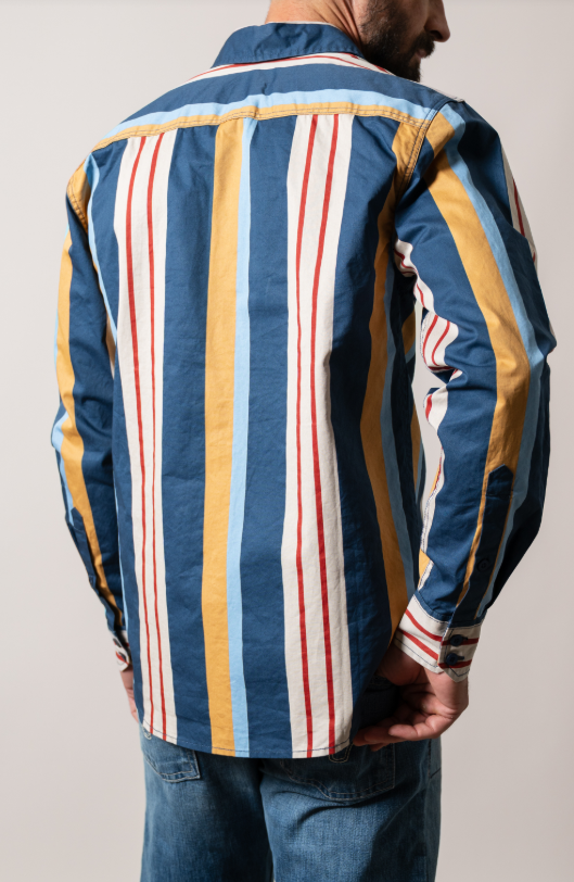 Kimes Ranch Zach Noxx Shirt in Dark Blue (Men's)