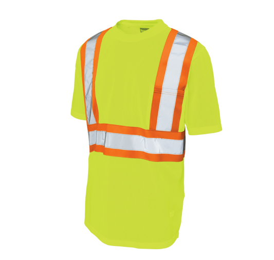 Tough Duck High Vis S/S Safety Pocket T-Shirt (Various Colours)