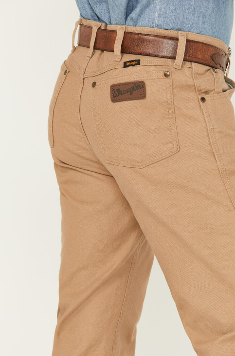 Wrangler Tough Comfort Regular Fit Stretch Canvas Pants (Men's)