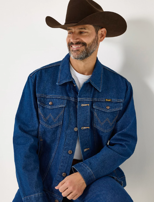 Wrangler® Cowboy Cut® Unlined Denim Jacket (Men's)