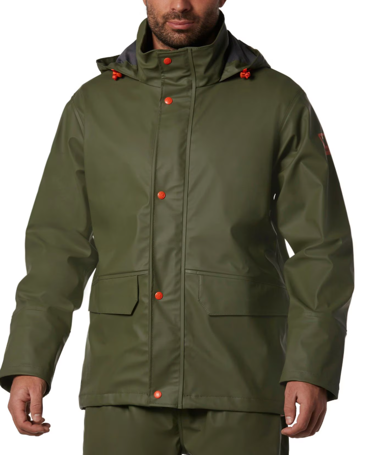 Helly Hansen - Gale Rain Jacket in Army Green