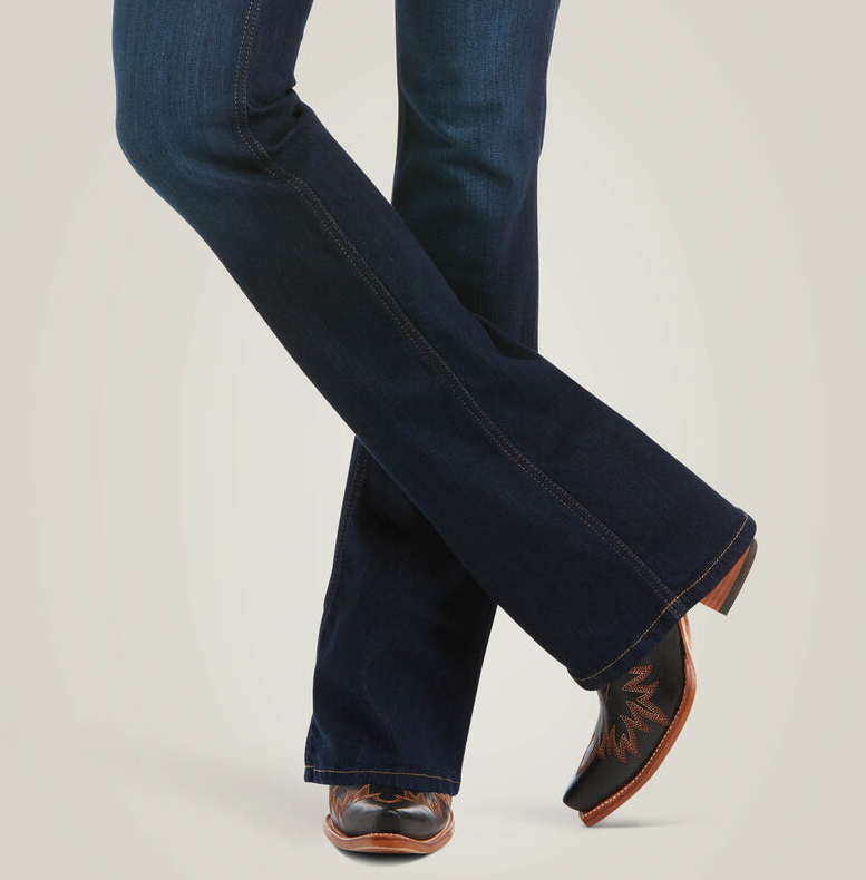 Ariat R.E.A.L. High Rise BallaryBoot Cut Jean - Pennsylvania Wash (Women's)