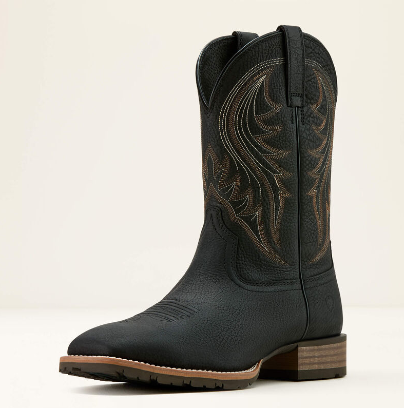 Ariat Hybrid Rancher Western Boot - Jasper Black (Men's)
