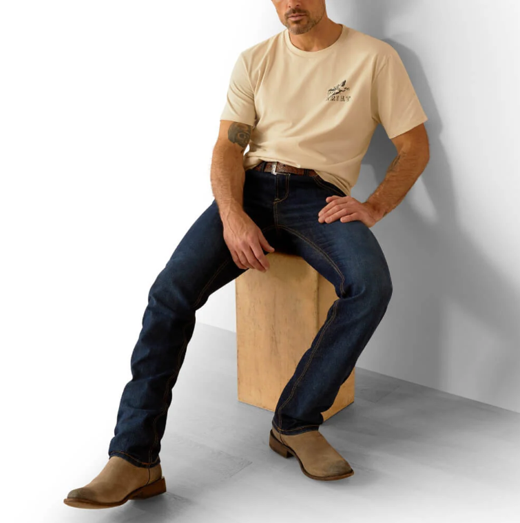 Ariat Bronc Ridin Heritage SS T-Shirt (Men's)