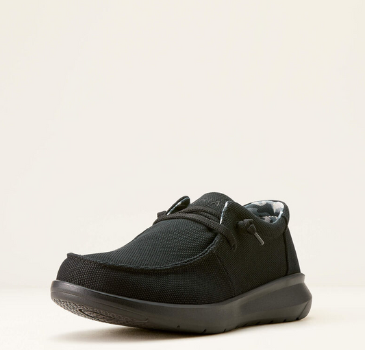 Ariat Hilo Shoe - Solid Black (Men's)