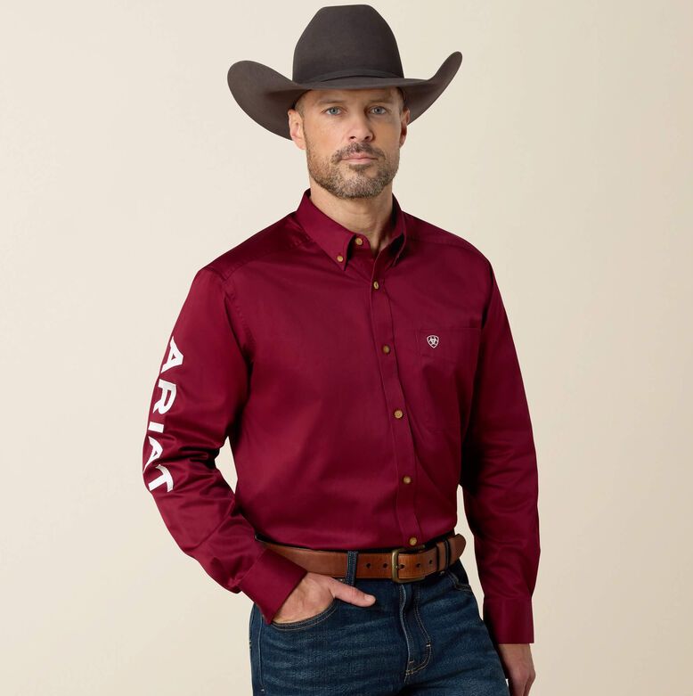 Ariat Team Logo Twill Classic Fit Shirt (Men's)