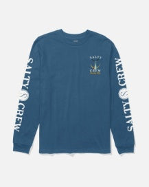 Salty Crew Tailed Long Sleeve in Cast Blue (Men's)