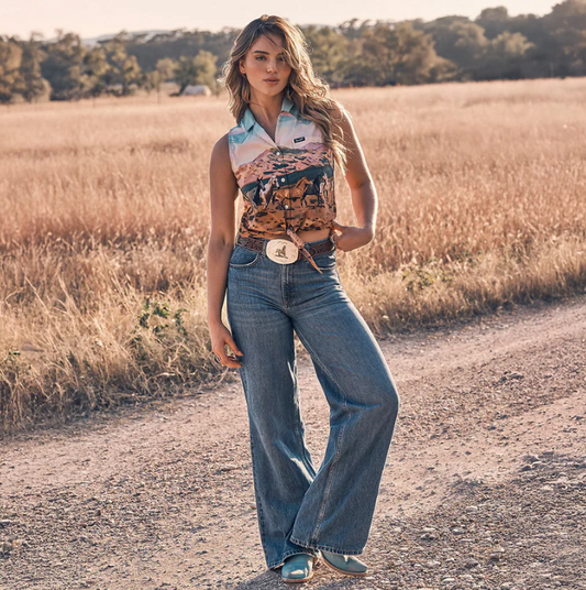Wrangler Bailey High Rise Wide Leg Jean (Women's)