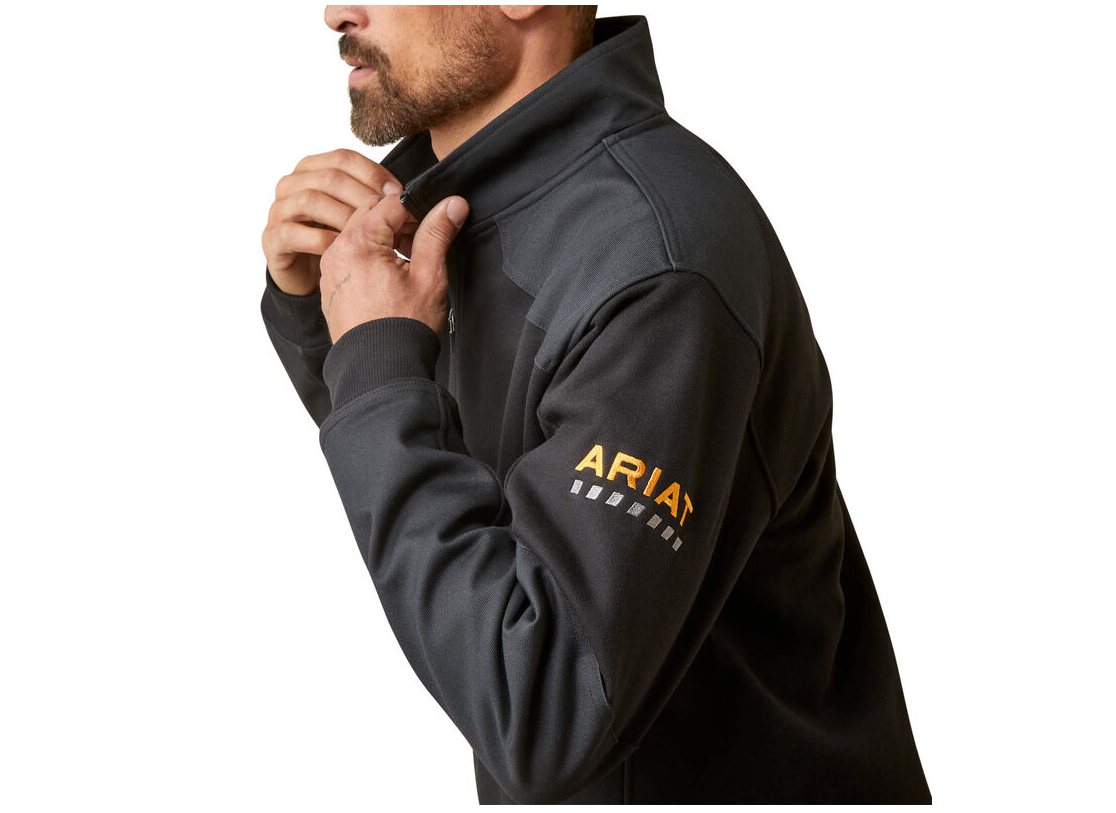 Ariat Rebar Workman Duracanvas 1/4 Zip Sweatshirt (Men's)