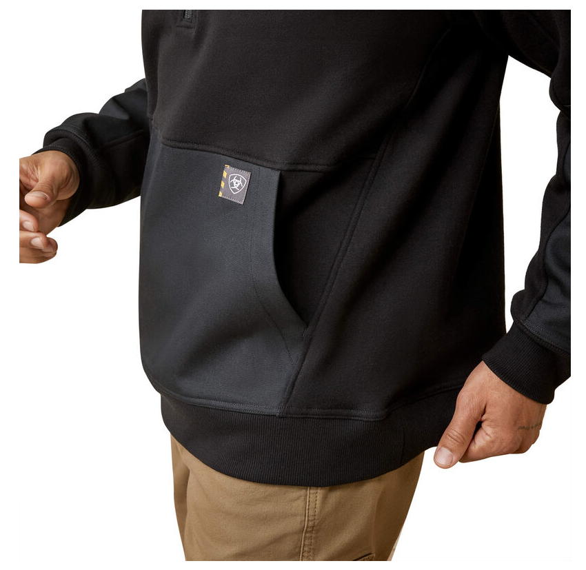 Ariat Rebar Workman Duracanvas 1/4 Zip Sweatshirt (Men's)