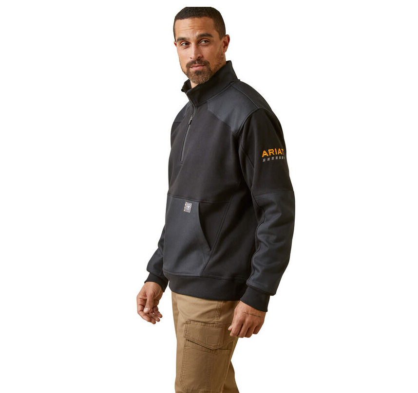 Ariat Rebar Workman Duracanvas 1/4 Zip Sweatshirt (Men's)