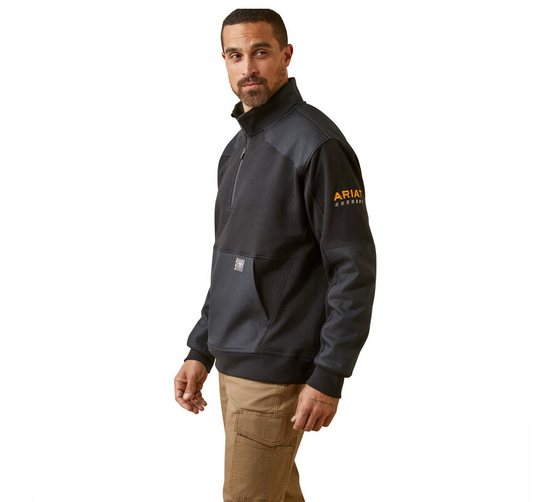 Ariat Rebar Workman Duracanvas 1/4 Zip Sweatshirt (Men's)